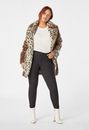 Leopard Faux Fur Coat