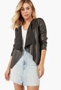 Drape Front Jacket