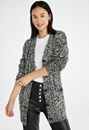 Textured Boyfriend Cardigan