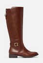 Naxon Faux Leather Riding Boot