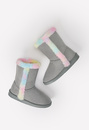 Fur Trim Fuzzy Boot