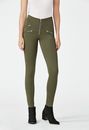 High-Waisted Zipper Front Leggings