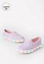 Glitter Light Up Slip On Sneaker