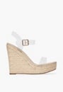 Karyssa Clear Strap Wedge