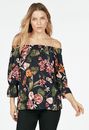 Off Shoulder Floral Top