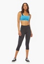 High-Waisted Cropped Pocket Active Leggings