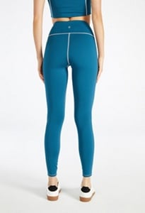 Contrast Stitch Active Leggings in Legion Blue - Get great deals at JustFab