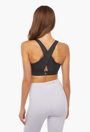 Twist Front Sports Bra in Classic Blue - Get great deals at JustFab