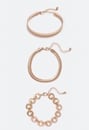 Set de pulseras variadas con cadena Eden