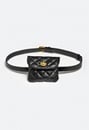 Indy Quilted Faux Leather Belt Purse With Removable Purse