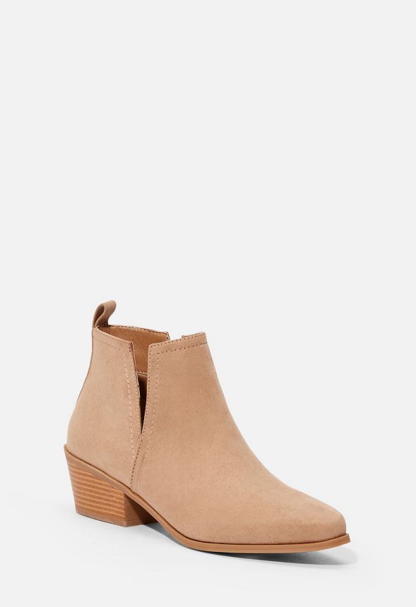 Shea Bootie in Taupe - Get great deals at JustFab