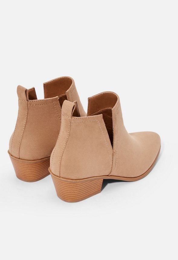 Shea Bootie in Taupe - Get great deals at JustFab