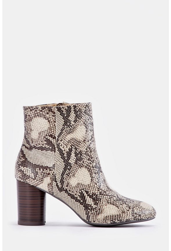 Justfab 2025 snakeskin boots