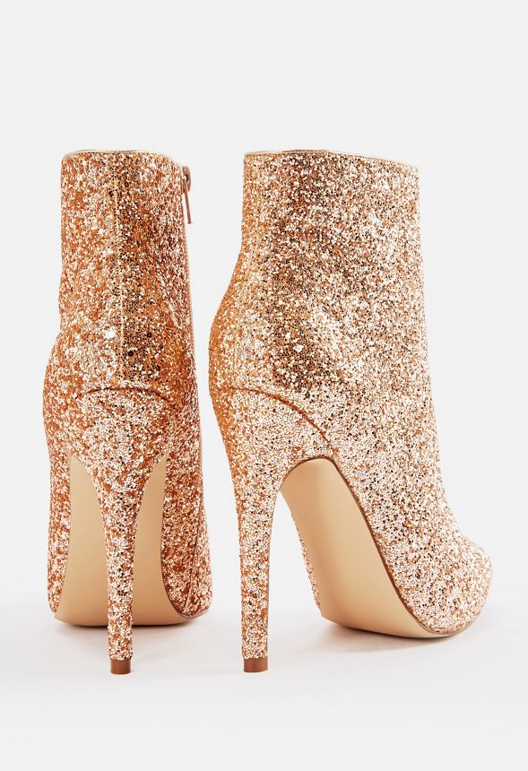 Justfab glitter outlet boots