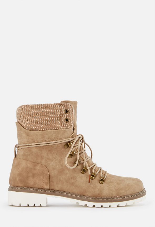 Kass lace up cheap rugged boots