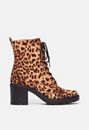 syd lace up heeled boot