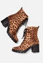 syd lace up heeled boot
