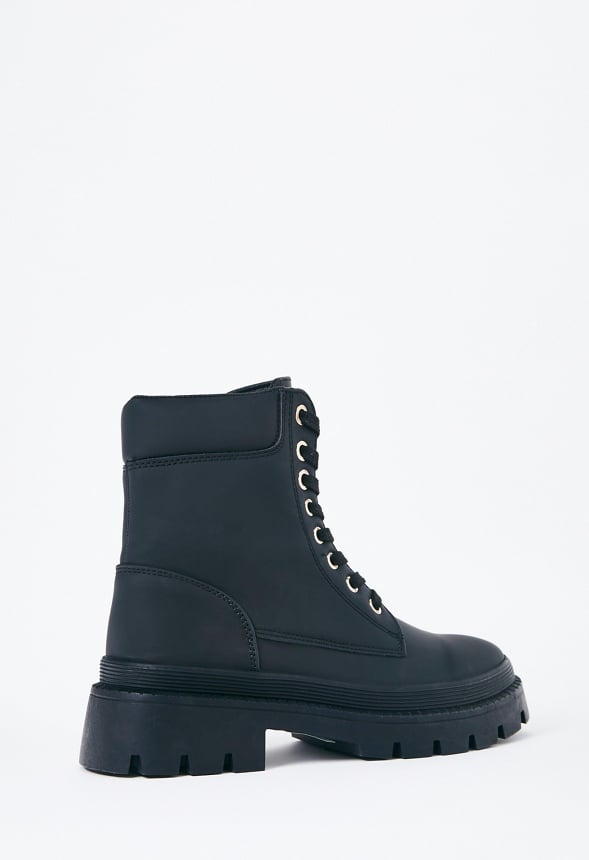 Justfab shop combat boots