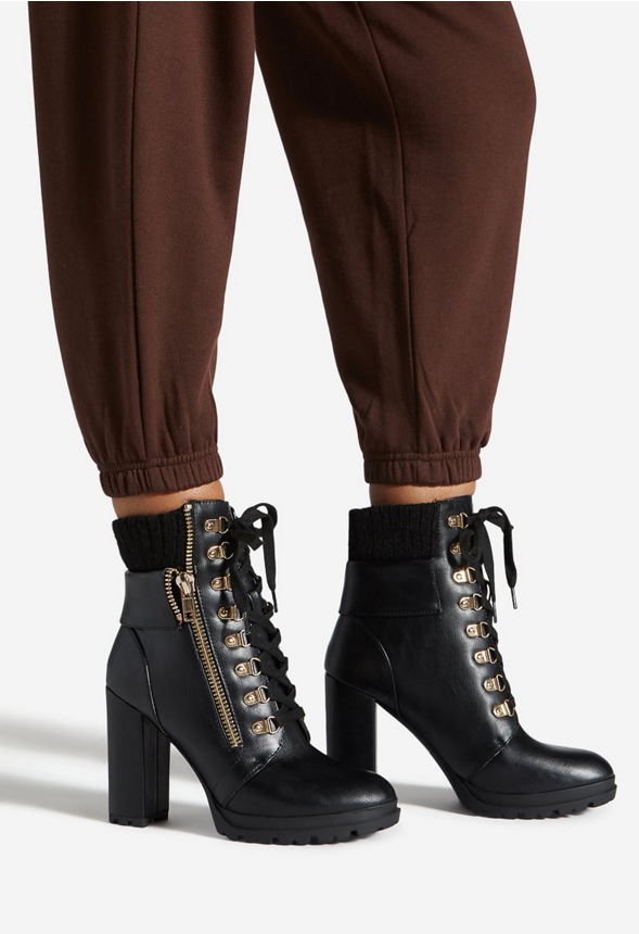 Justfab booties outlet