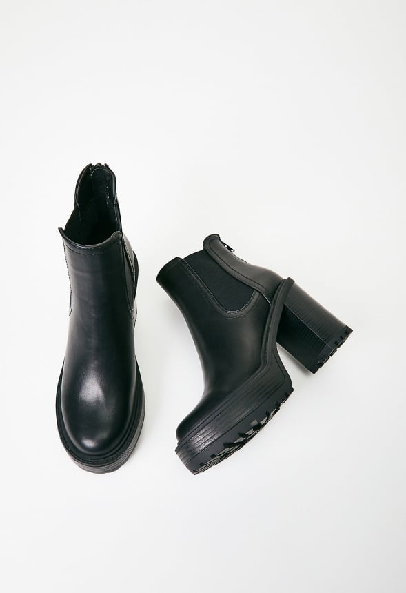 Justfab chelsea outlet boots