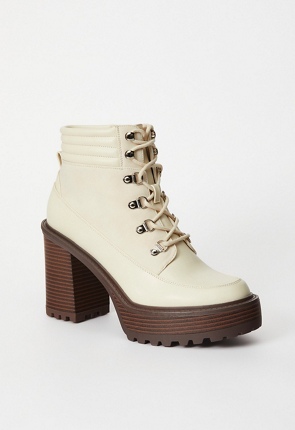erettie platform stretch bootie