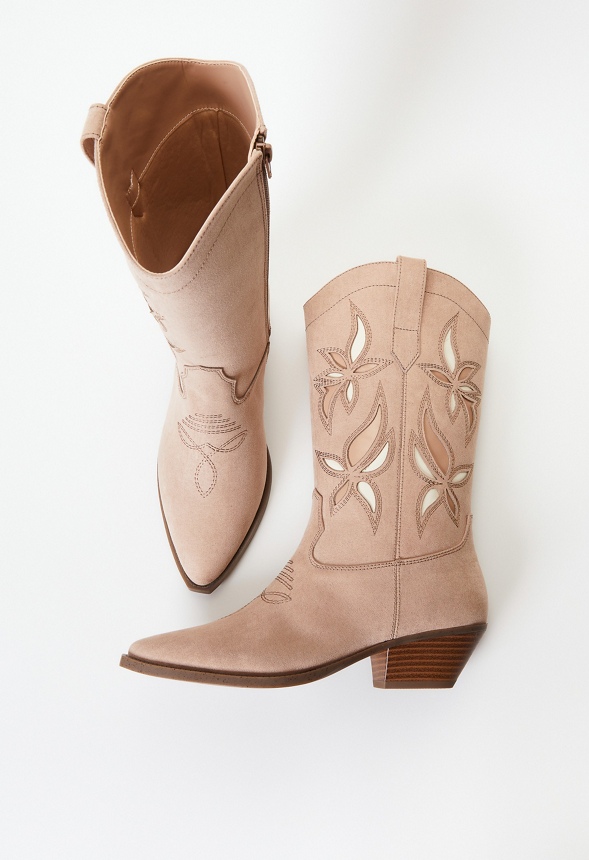 Boots contrasted justfab kids