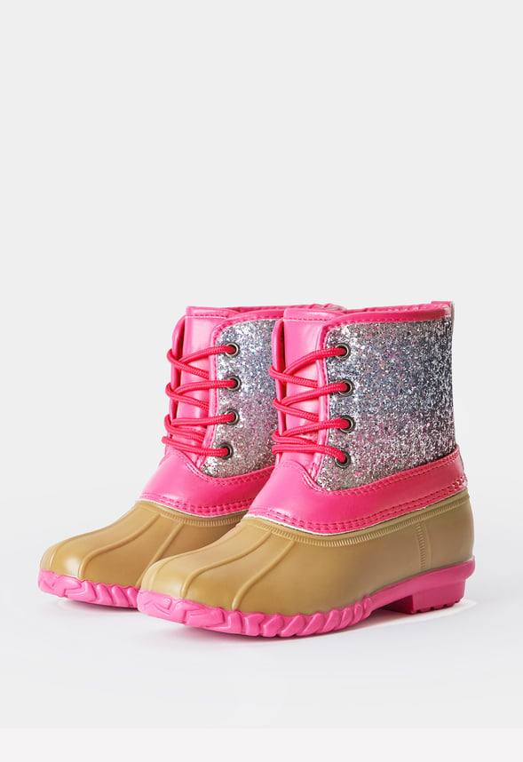 Womens glitter duck on sale boots