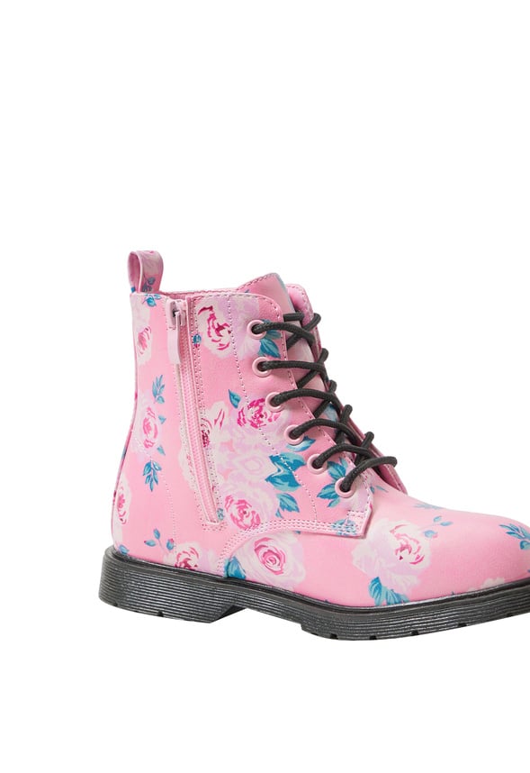 Floral Lug Sole Boot