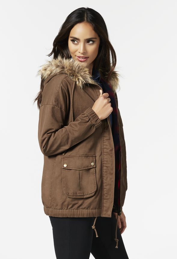 Members Only Faux Fur Lined Hooded Parka, $229, Urban Outfitters