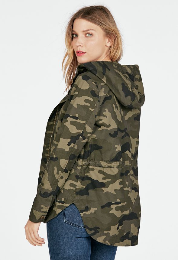 Justfab deals camo jacket