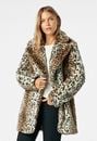 Leopard Faux Fur Coat