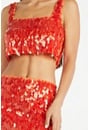 Party Sequin Top and Skirt Set