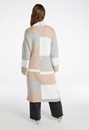 Colorblock Sweater Coat