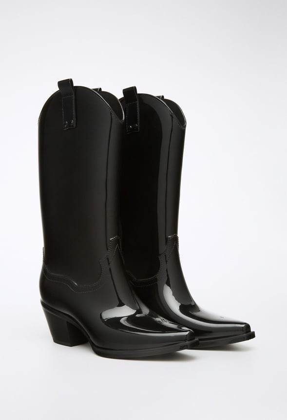 Justfab rain clearance boots