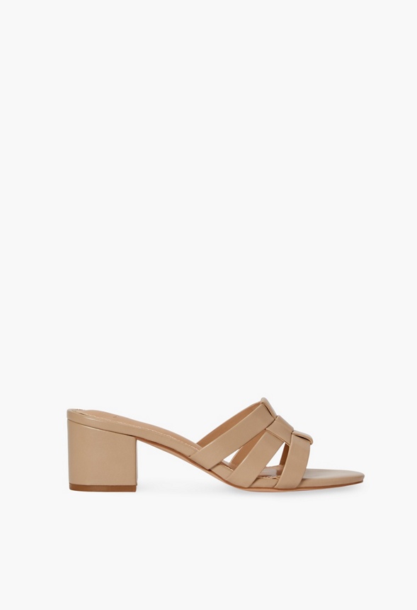 Sophie Strappy Heeled Mule Sandal