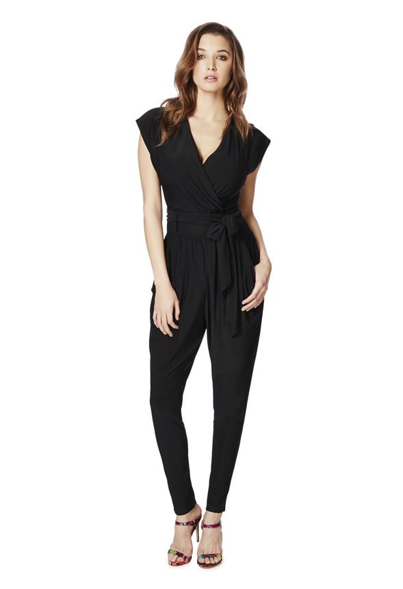 Culotte Jumpsuit Clothing in Black - Get great deals at JustFab