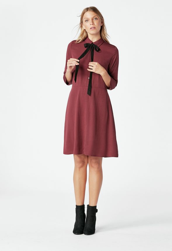 Bow Tie Skater Dress