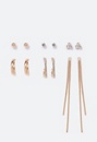 Greta Rhinestone Mix Earrings Multipack