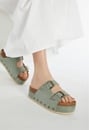 Abbie Platform Slide Sandal