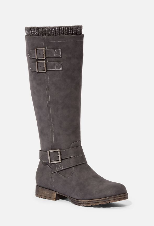 Justfab sweater cuff clearance boots