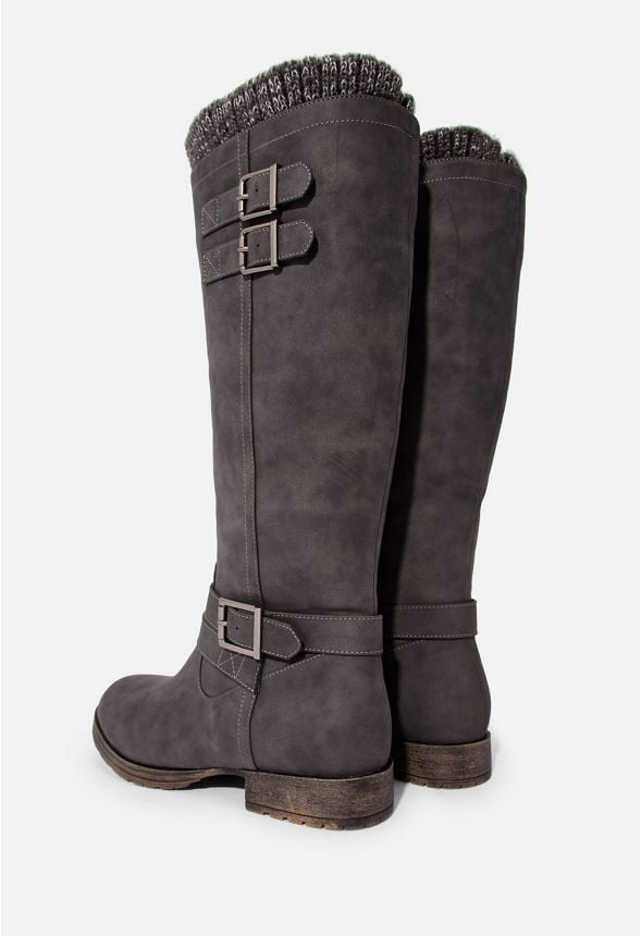 Justfab sweater boots shops