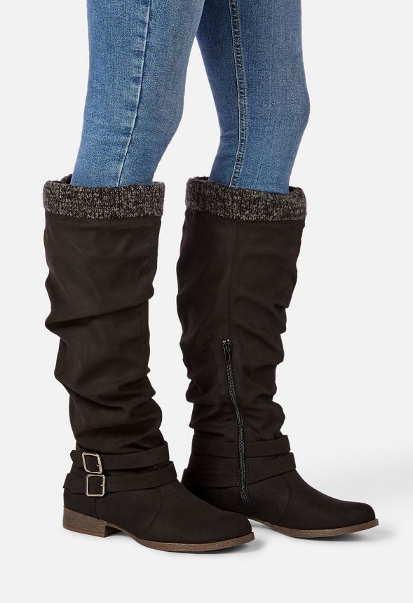 Justfab sweater shop boots