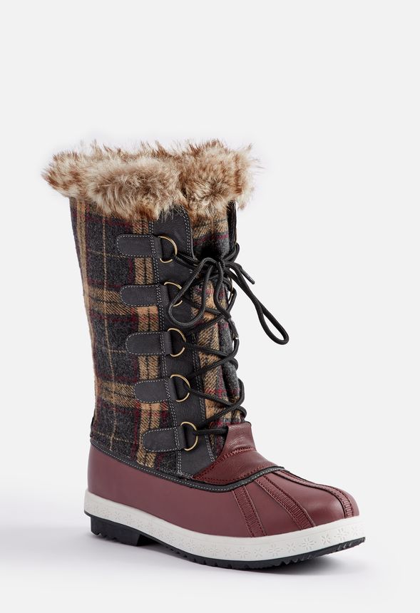 Justfab winter boots deals