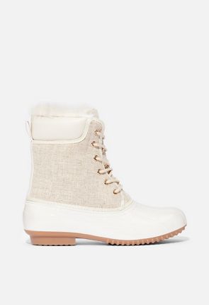 Justfab clearance duck boots