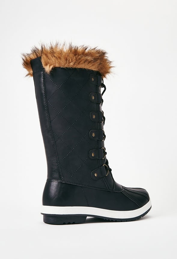 Winter boots clearance faux fur