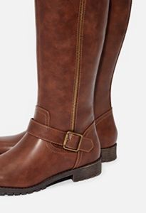 Didoa faux leather outlet zip boot