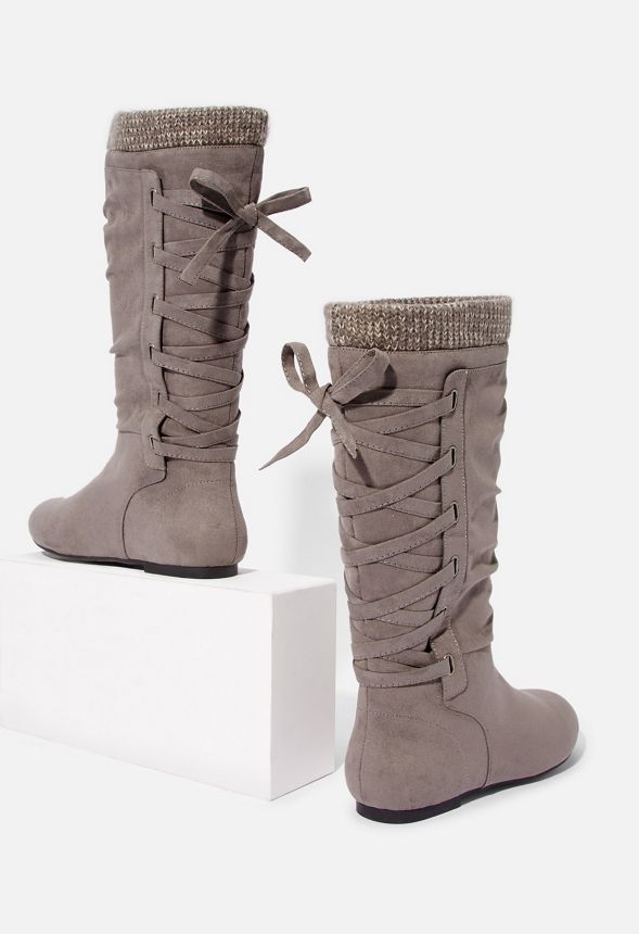 Justfab sweater shop boots