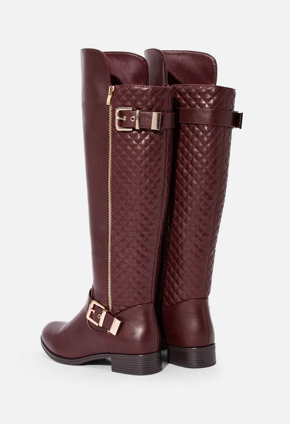 Cersei quilted flat boot hotsell