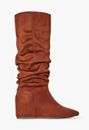 Dana Hidden Wedge Scrunch Boot