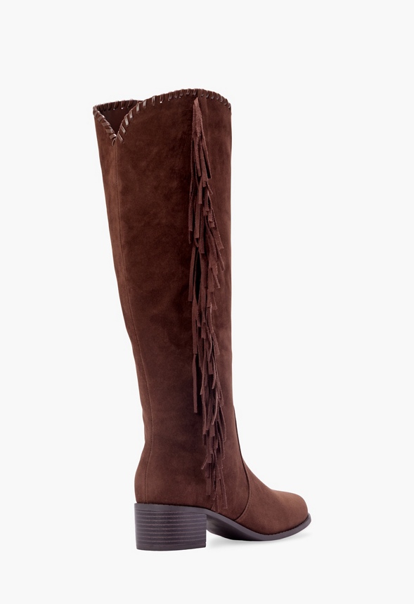 Justfab deals fringe boots